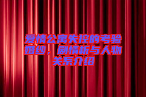 愛情公寓失控的考驗婚紗，劇情析與人物關系介紹