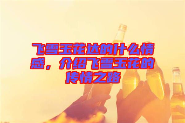 飛雪玉花達的什么情感，介紹飛雪玉花的傳情之路