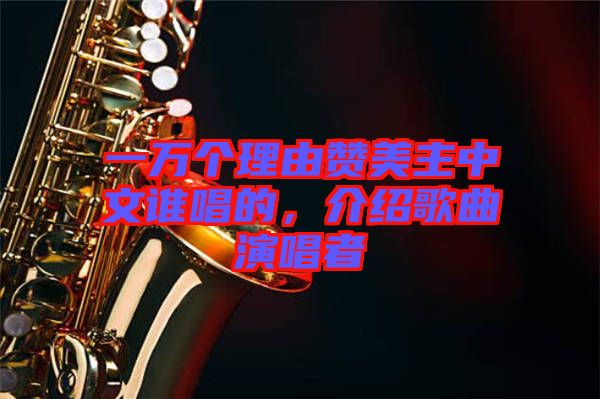 一萬(wàn)個(gè)理由贊美主中文誰(shuí)唱的，介紹歌曲演唱者