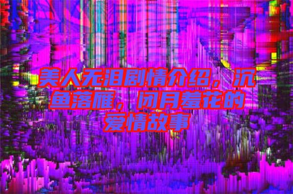 美人無淚劇情介紹，沉魚落雁，閉月羞花的愛情故事