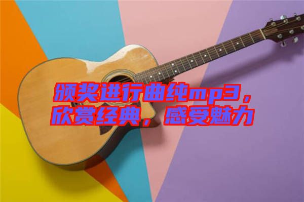 頒獎進行曲純mp3，欣賞經典，感受魅力