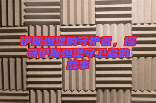 伊斯坦堡的守護者，探尋伊斯坦堡守衛者的故事