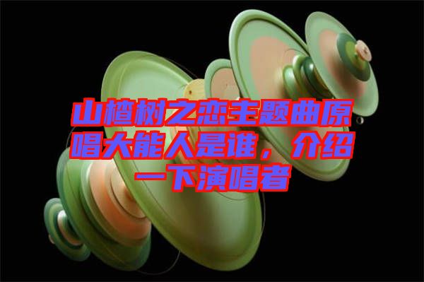 山楂樹之戀主題曲原唱大能人是誰，介紹一下演唱者